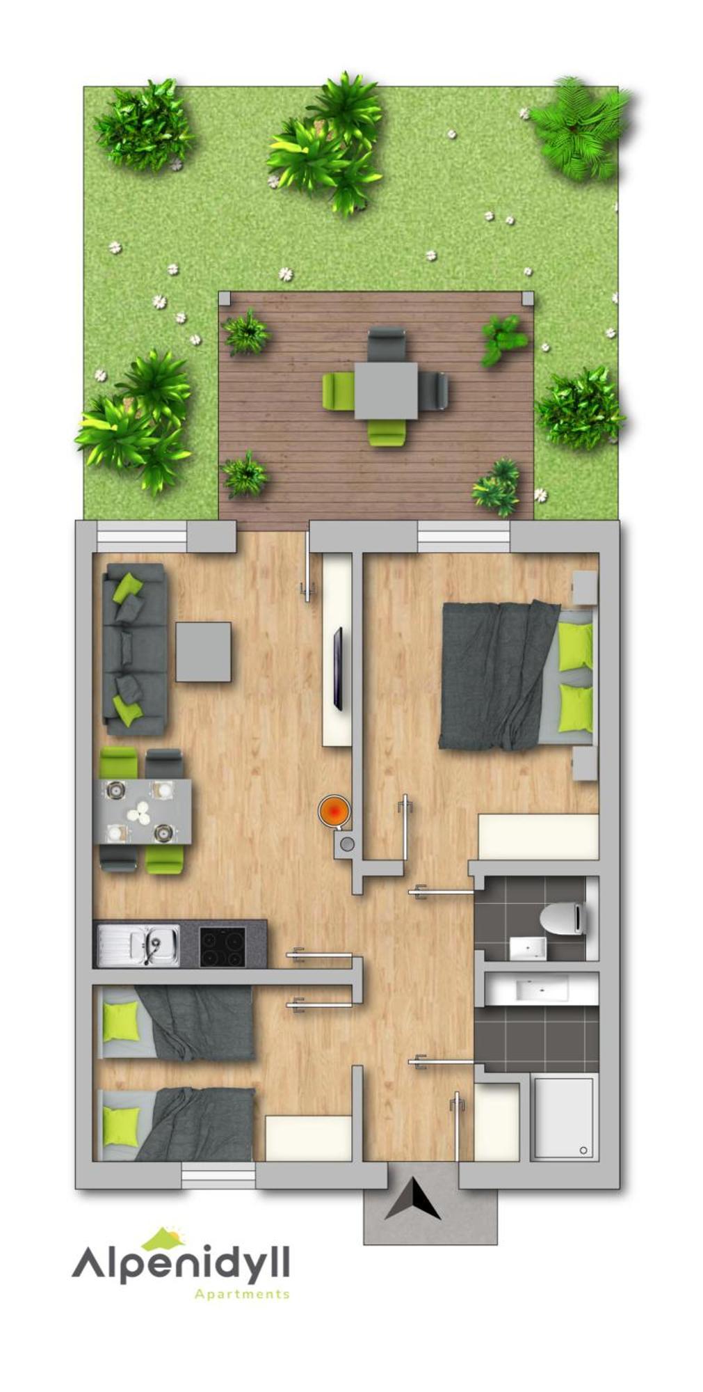 Happy Aich 1 By Alpenidyll Apartments Luaran gambar